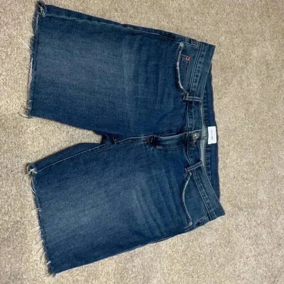 HUDSON Size 28 VICEROY MIDRISE KNEE BERMUDA STRETCH SHORTS VISALIA BLUE - Picture 3 of 8